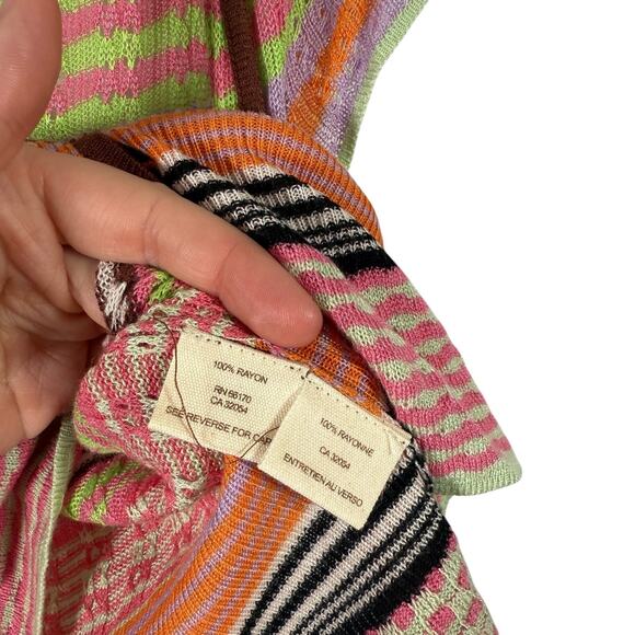 Free People ASO Hannah Montana S1E6 Striped Sweater Vest Y2K Womens Medium - Picture 5 of 7